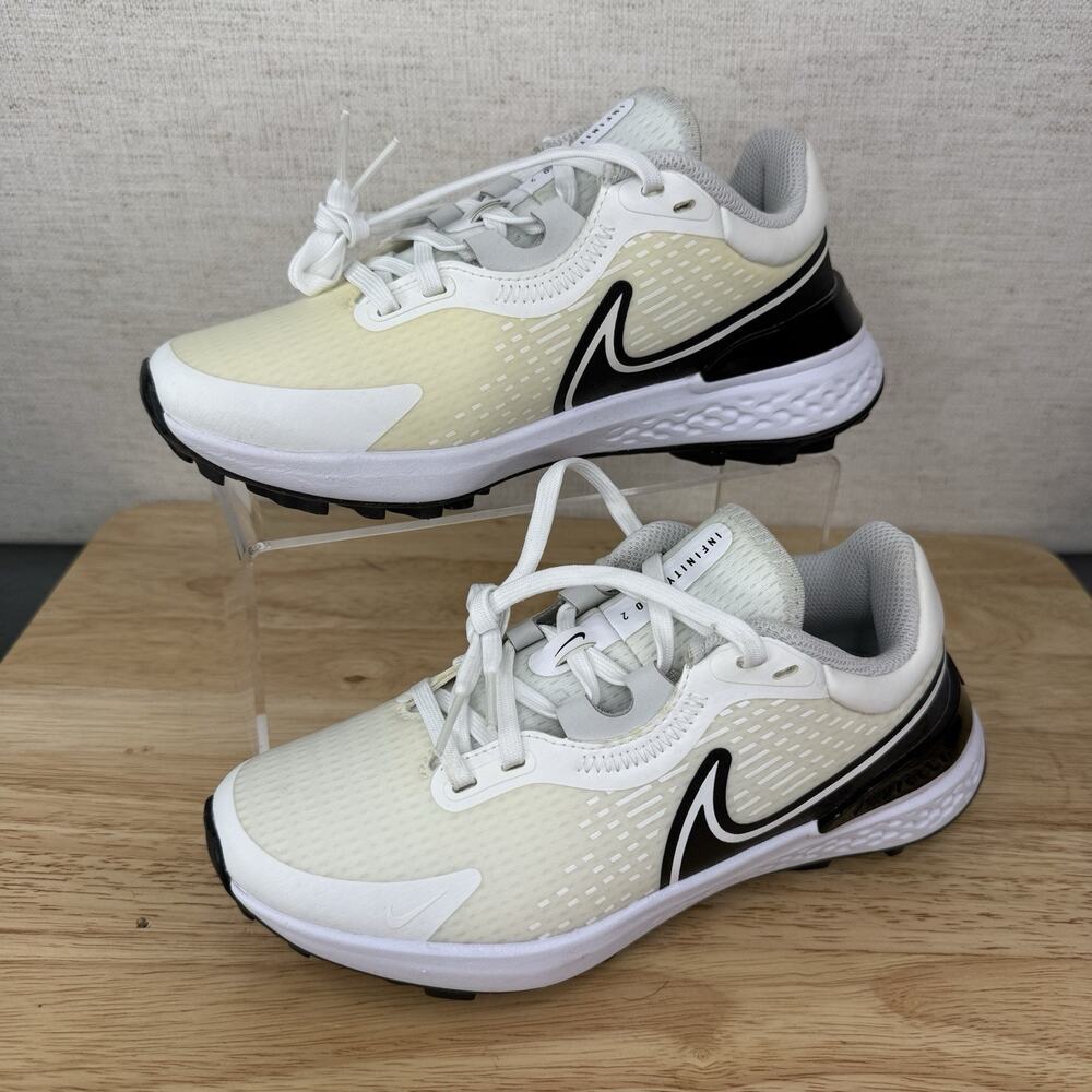 Nike Infinity Pro 2 Golf Shoes Mens Size 4 DJ5593-115 Black Photon Dust